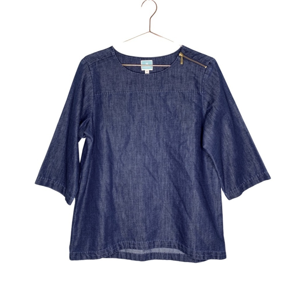 Martha Stewart Chambray Top Martha Stewart Chambray Top